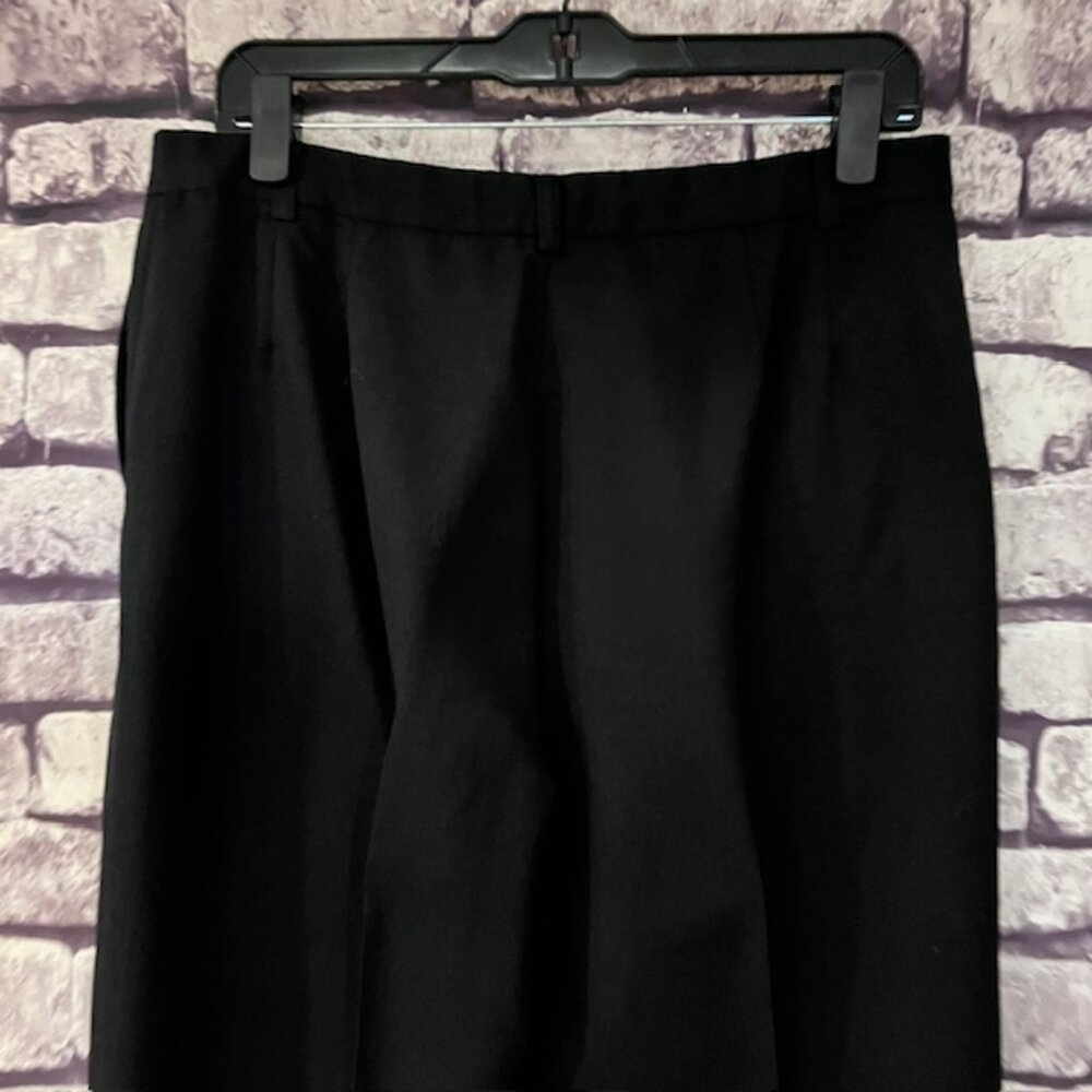 Pendleton Black Fully Lined Dress Pants Size 12 - image 6